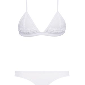 white Triangl swim suit